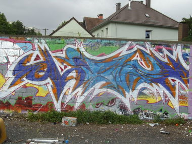 Graffiti Wall in Bielefeld - Photo by 607Salkin