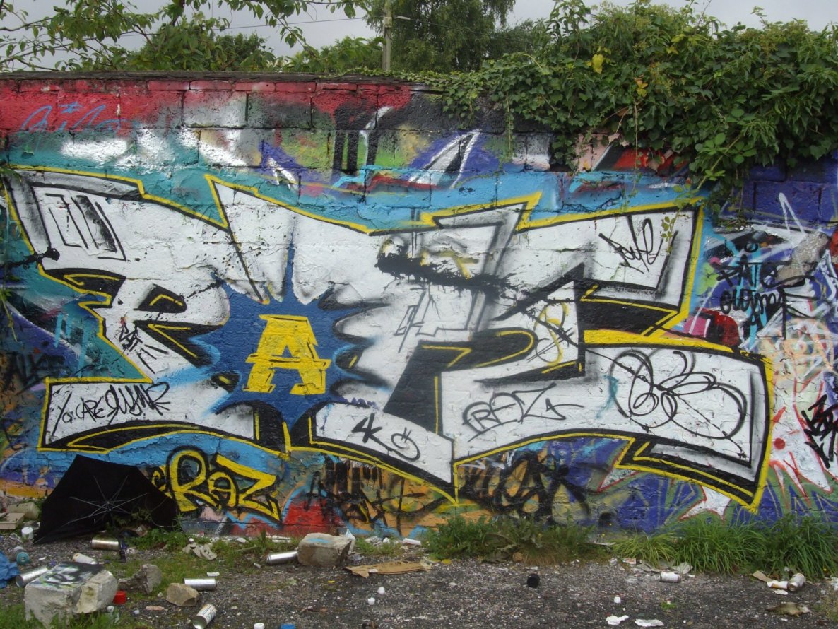 Graffiti Wall in Bielefeld - Photo by 607Salkin