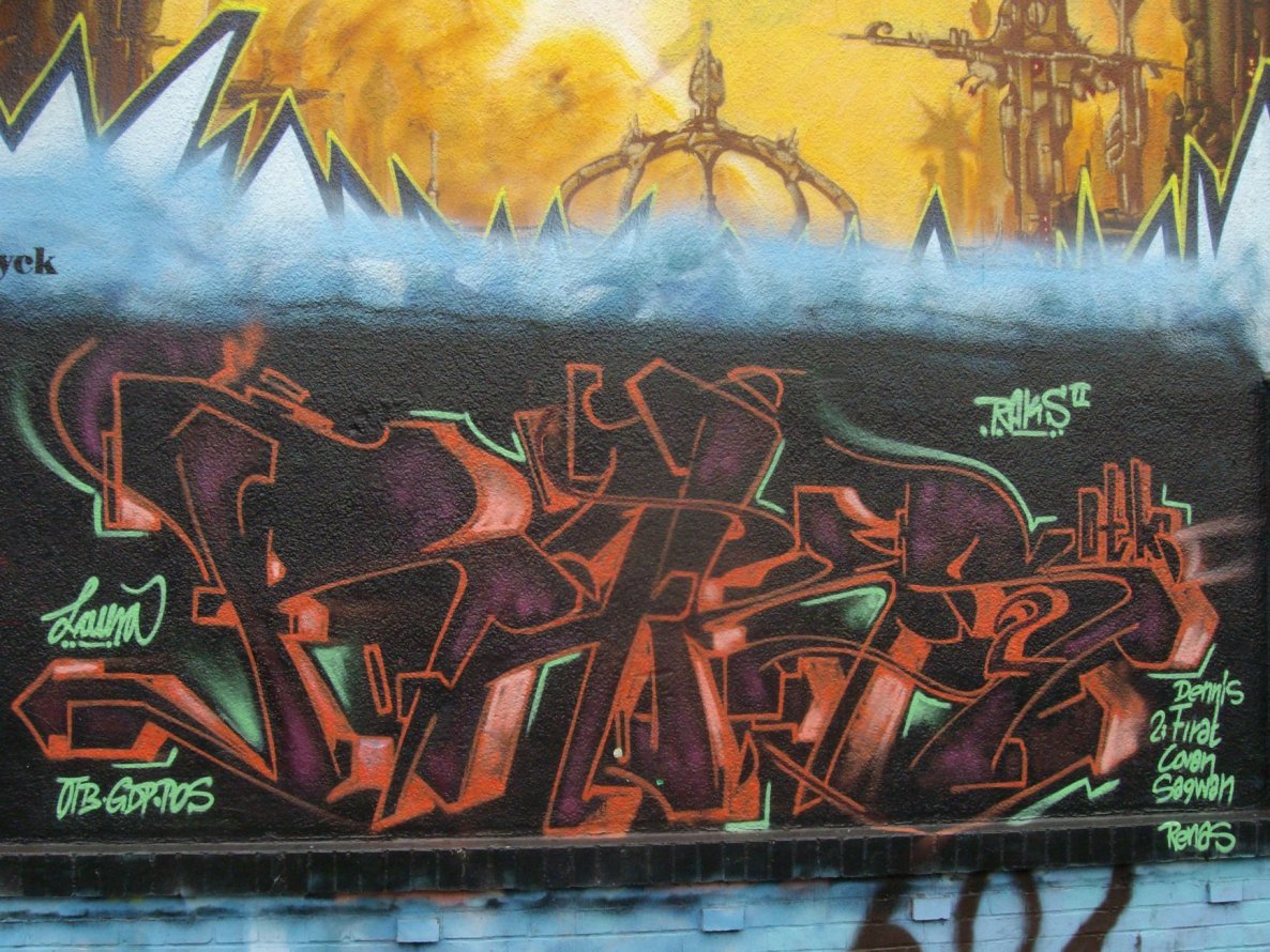 Graffiti Wall in Bielefeld - Photo by 607Salkin