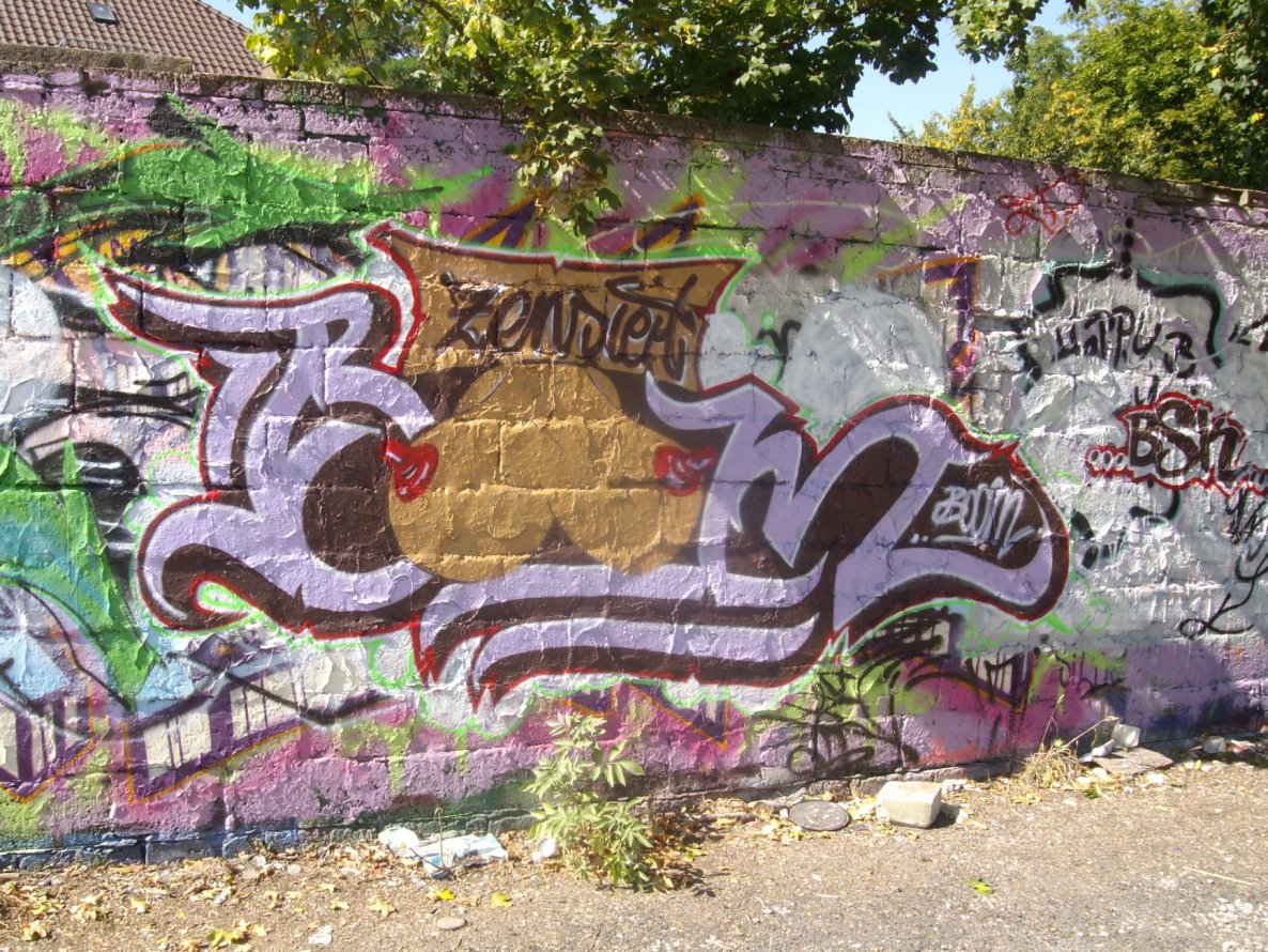 Graffiti Wall in Bielefeld - Photo by 607Salkin