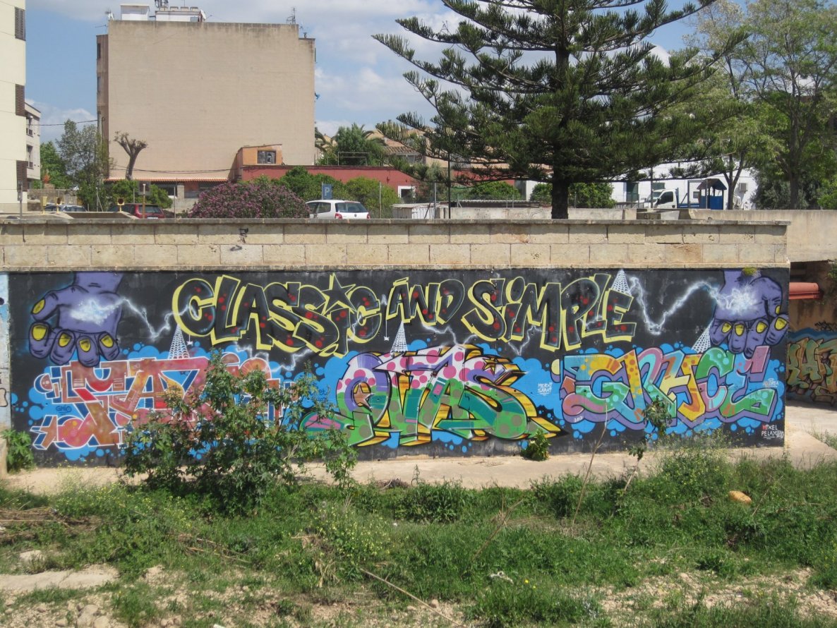 Graffiti Wall in Palma - Photo by 607Salkin