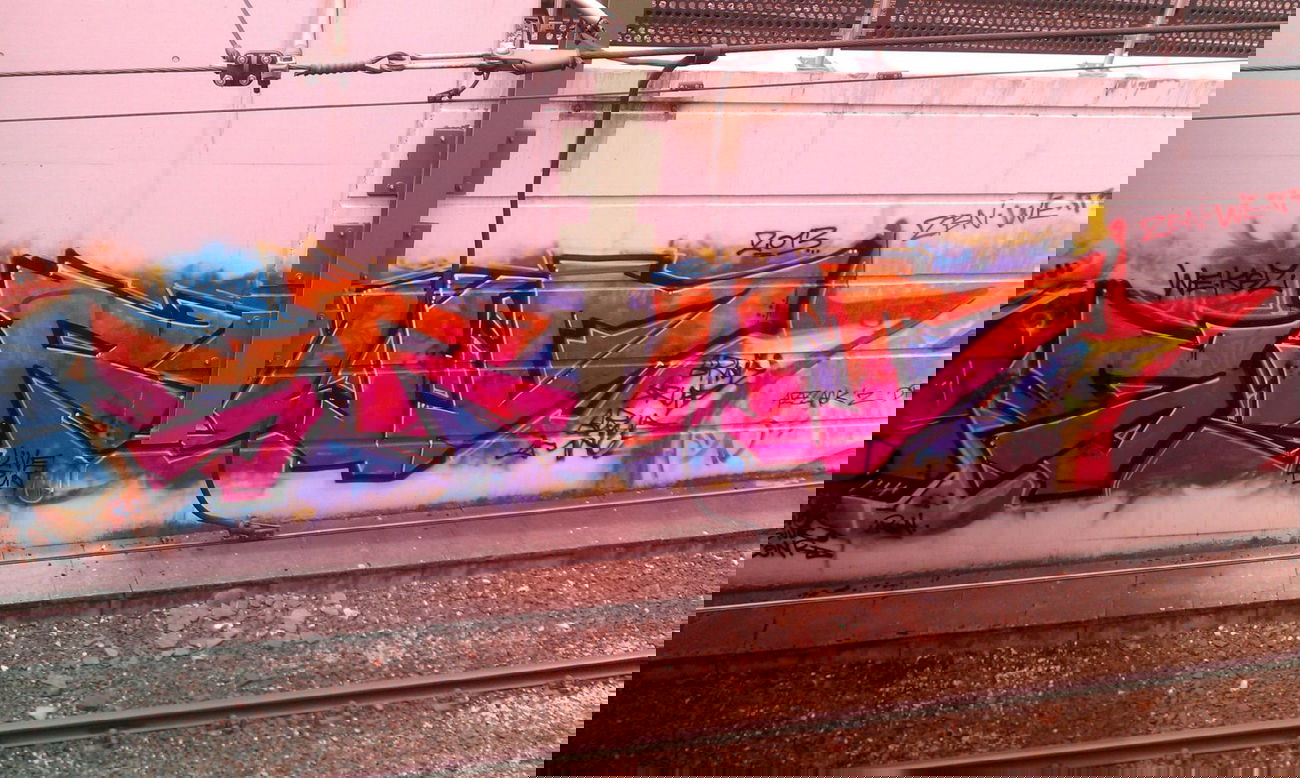 Graffiti Wall in Bielefeld - Photo by 607Salkin