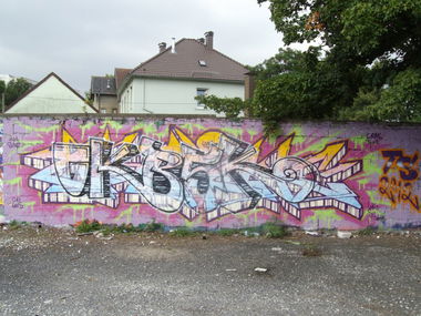 Graffiti Wall in Bielefeld - Photo by 607Salkin