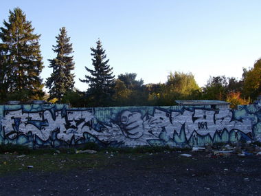 Graffiti Wall in Bielefeld - Photo by 607Salkin