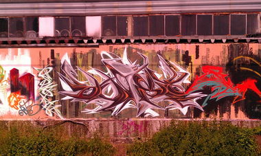 Graffiti Wall in Bielefeld - Photo by 607Salkin