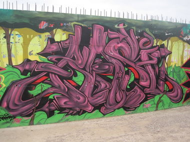 Graffiti Wall in Palma - Photo by 607Salkin