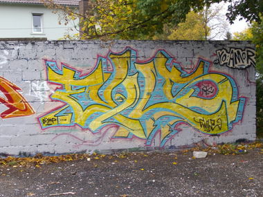 Graffiti Wall in Bielefeld - Photo by 607Salkin