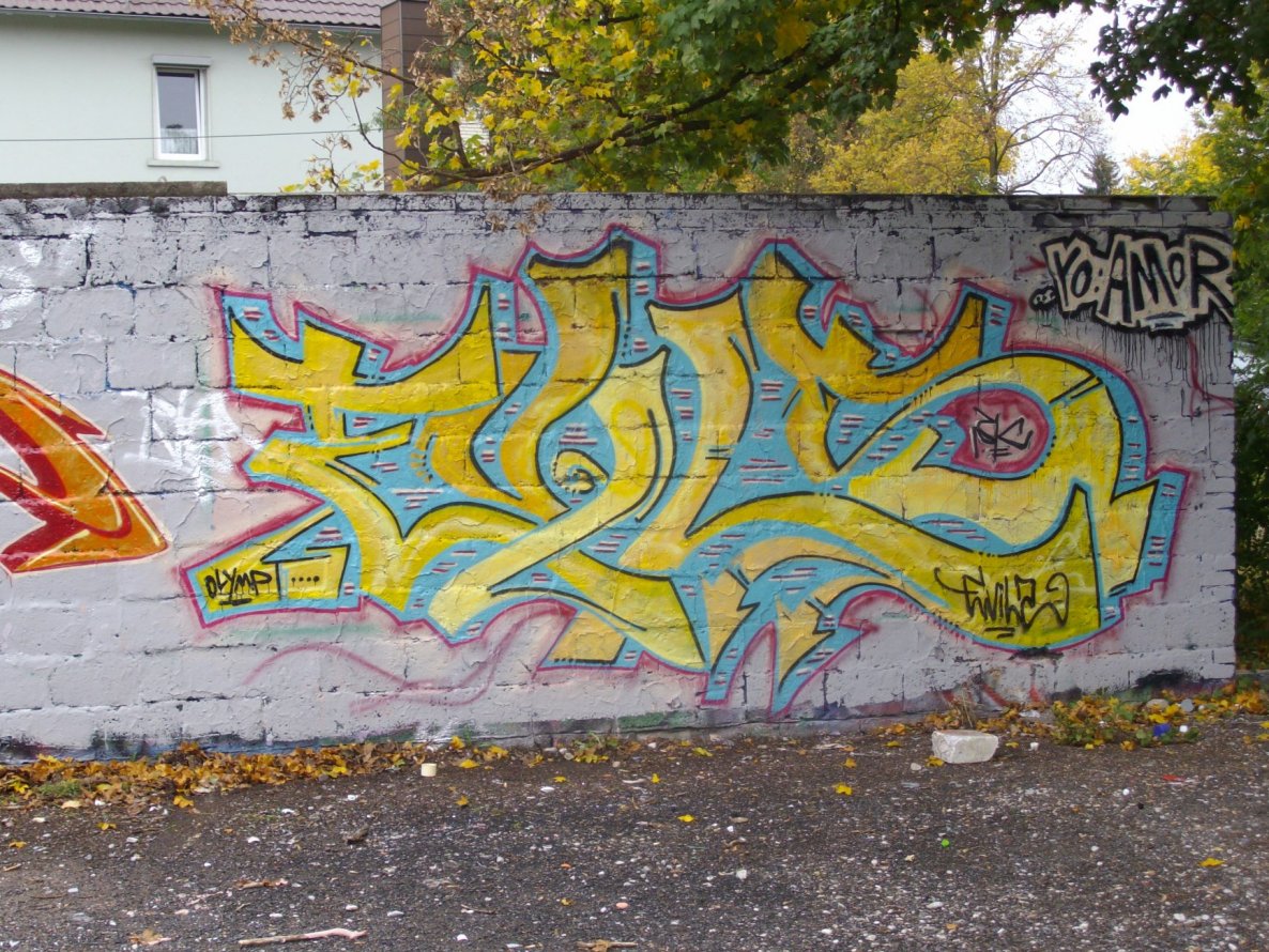 Graffiti Wall in Bielefeld - Photo by 607Salkin