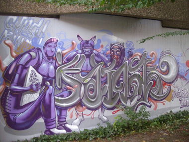 Graffiti Wall in Bielefeld - Photo by 607Salkin
