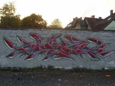 Graffiti Wall in Bielefeld - Photo by 607Salkin