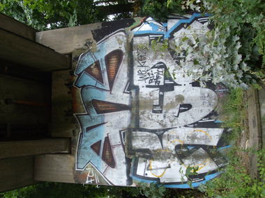 Graffiti Bombing in Bielefeld - Photo by 607Salkin