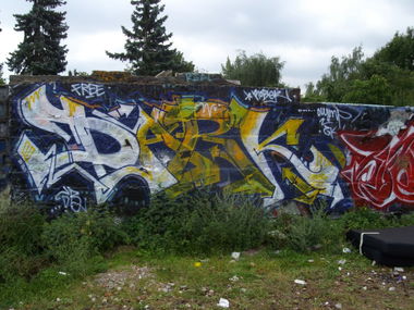 Graffiti Wall in Bielefeld - Photo by 607Salkin
