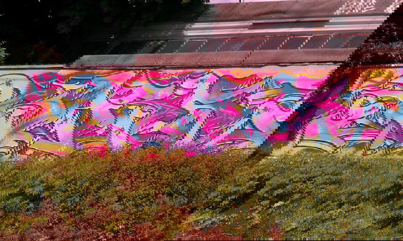 Graffiti Wall in Bielefeld - Photo by 607Salkin