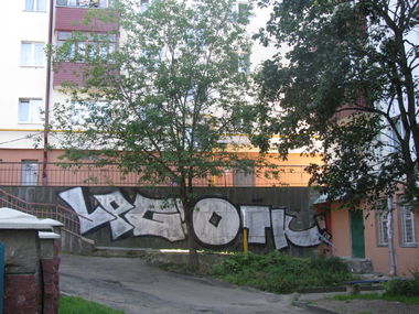 Graffiti Bombing - Photo by 67rus (2012)