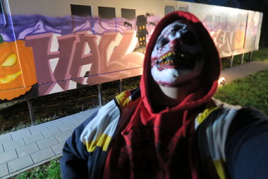 Graffiti Wall - Photo by 6lineyard