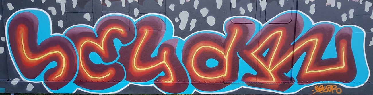 Graffiti Wall - Photo by 6lineyard