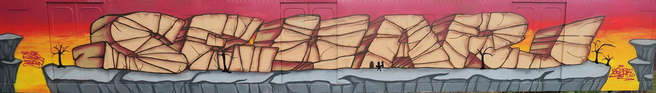 Graffiti Wall - Photo by 6lineyard