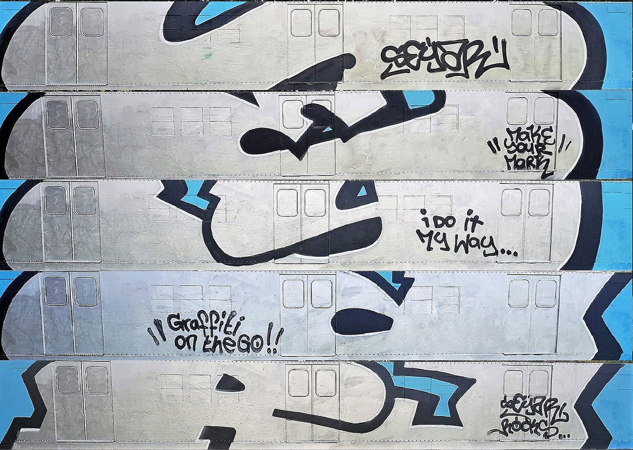 Graffiti Wall - Photo by 6lineyard