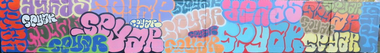 Graffiti Wall - Photo by 6lineyard