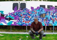 Graffiti Wall - Photo by 6lineyard