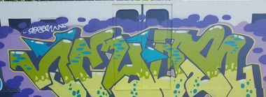 Graffiti Wall - Photo by 6lineyard