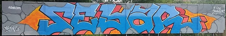 Graffiti Wall - Photo by 6lineyard