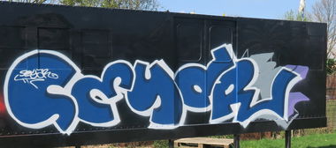 Graffiti Wall - Photo by 6lineyard