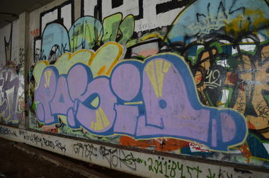 Graffiti Wall in Vilnius - Photo by 714 - eser, vilnius