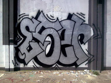 Graffiti Wall in Vilnius - Photo by 714 - vilnius, eser