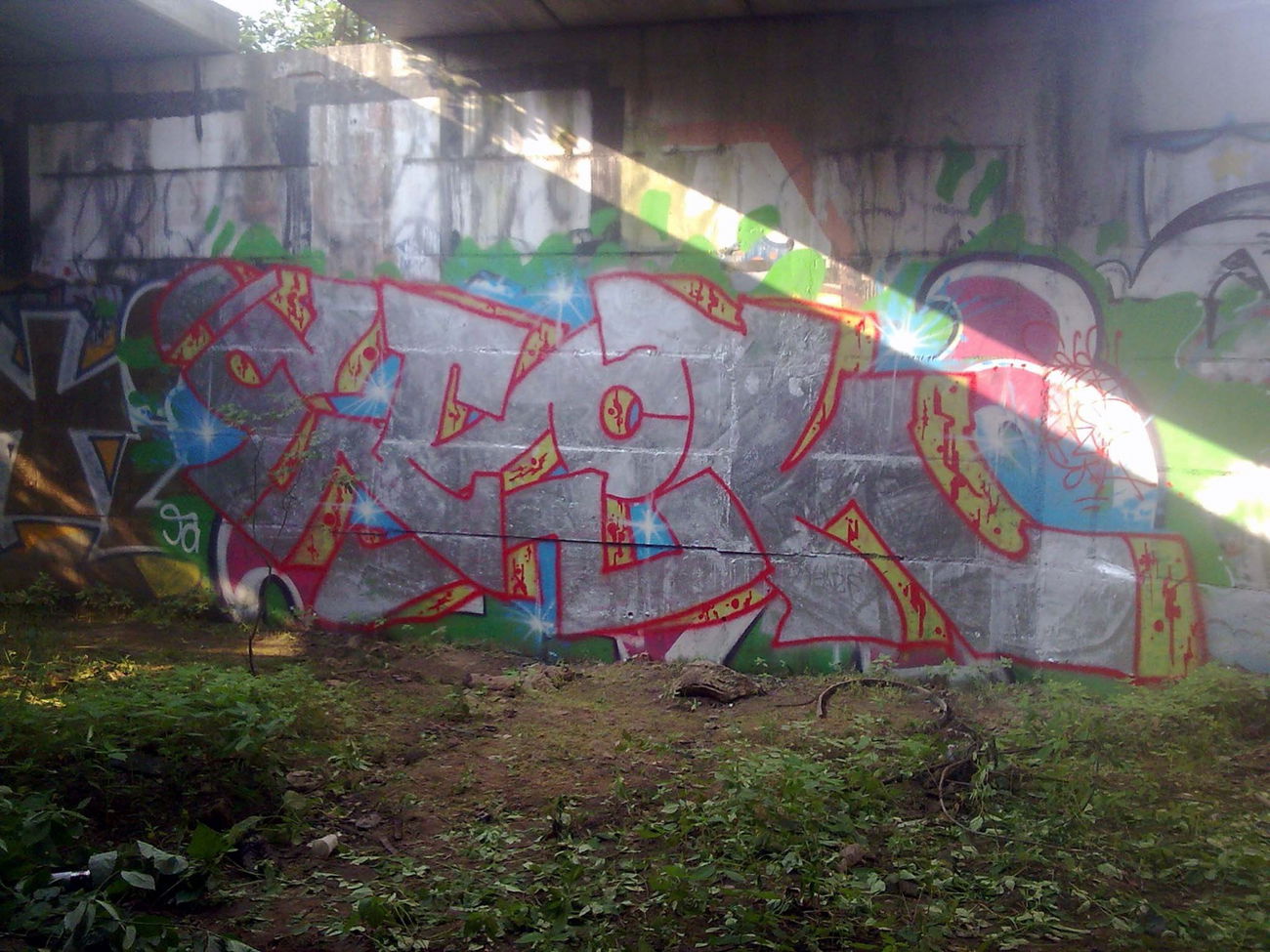 Graffiti Wall in Vilnius - Photo by 714 - ESER, VILNIUS, 2016 (2016)