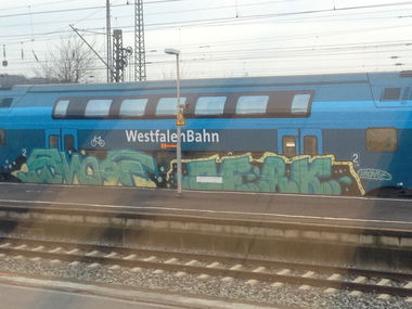 Graffiti Train - Photo by 724417