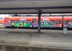 Graffiti Train in Deutschland - Photo by 724417