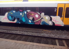 Graffiti Train - Photo by 724417