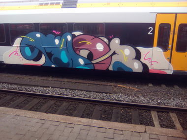 Graffiti Train - Photo by 724417