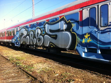 Graffiti Train - Photo by 724417