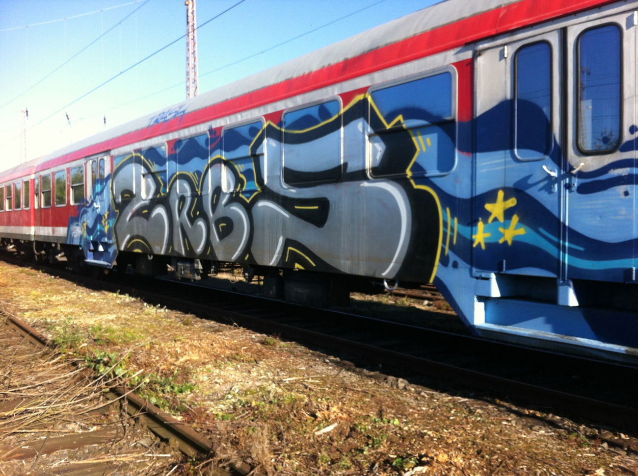 Graffiti Train - Photo by 724417