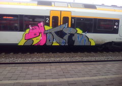 Graffiti Train - Photo by 724417