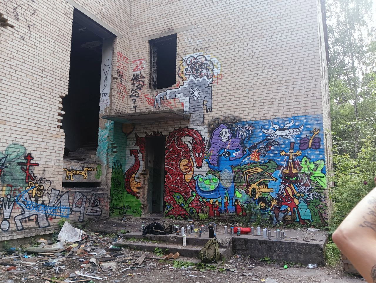 Graffiti Wall in Миасс - Photo by 7akvas (2025)