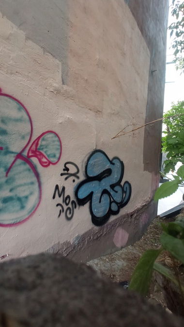 Graffiti Wall in Метро Таганская - Photo by 7graffiti (2023)