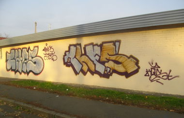 Graffiti Bombing in Kyiv - Photo by 96TOY - CHEFS, NEST (2010)