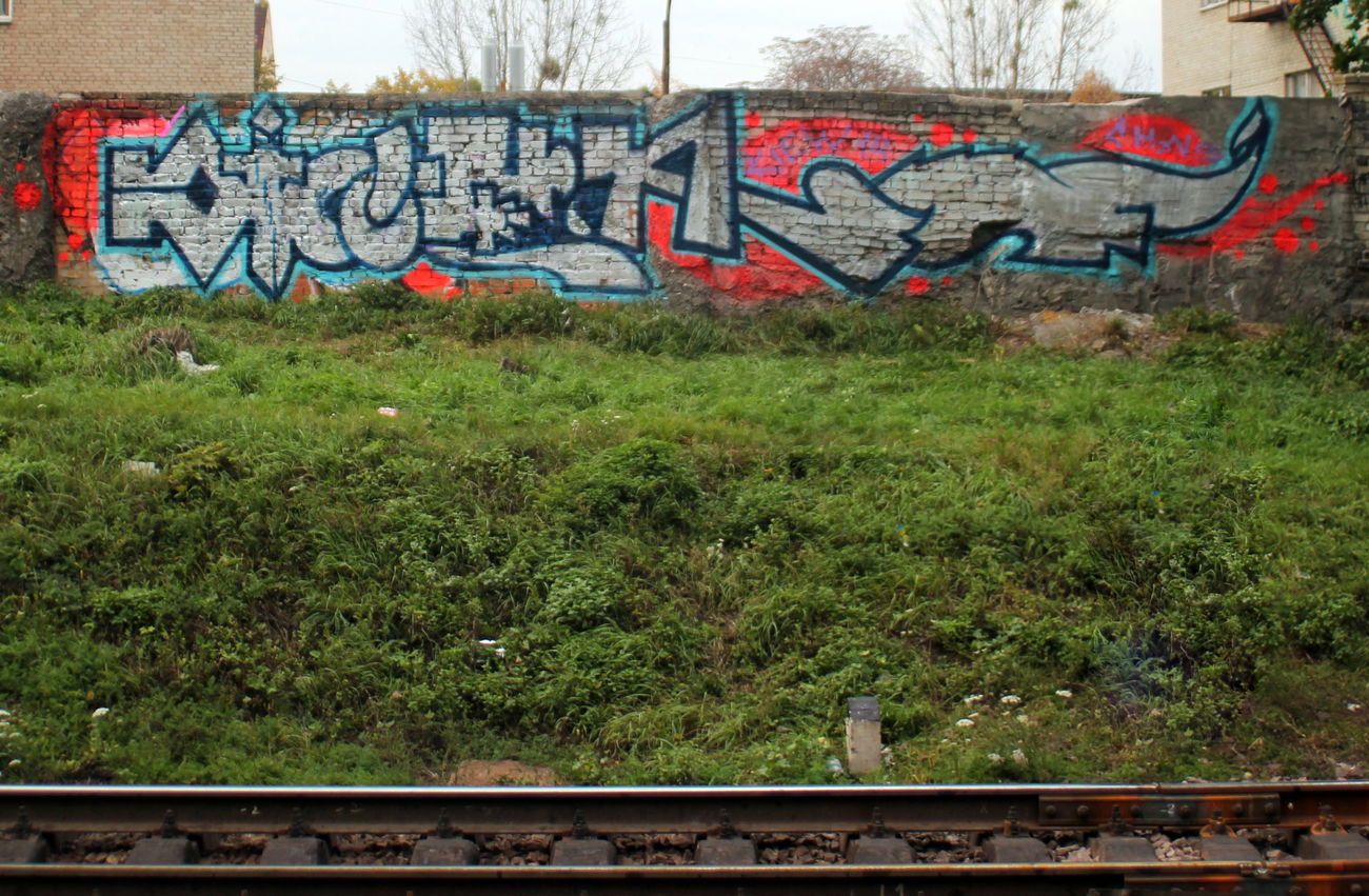 Graffiti Wall in Lvov - Photo by 96TOY - CHEFS, ZHEKA (2014)