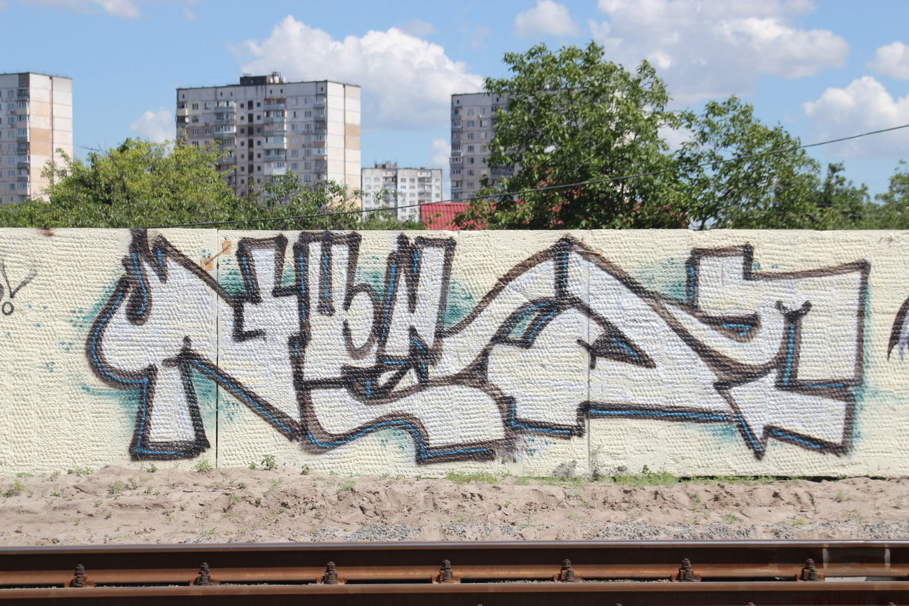 Graffiti Wall in Kyiv - Photo by 96TOY (2013)