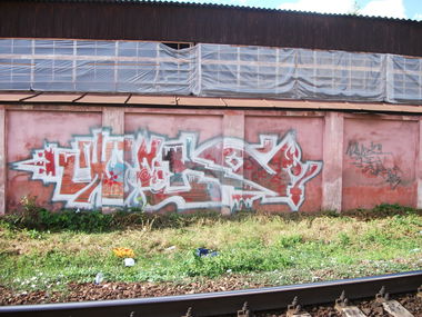 Graffiti Wall in Одесса - Photo by 96TOY - CHEFS, ZHEKA (2014)