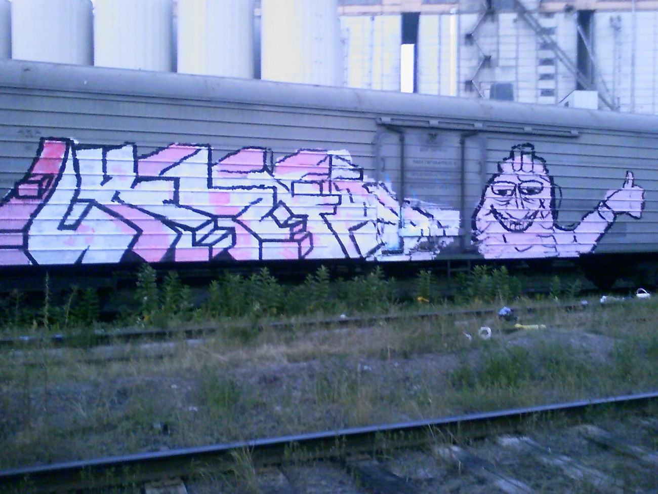 Graffiti Wall in Kyiv - Photo by 96TOY - CHEFS (2012)