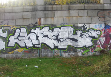Graffiti Wall in Kyiv - Photo by 96TOY (2010)