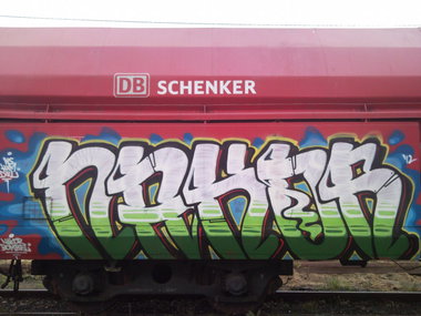 Graffiti Train - Photo by ABCmaniac - nakor