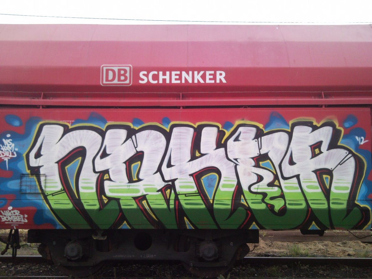 Graffiti Train - Photo by ABCmaniac - nakor