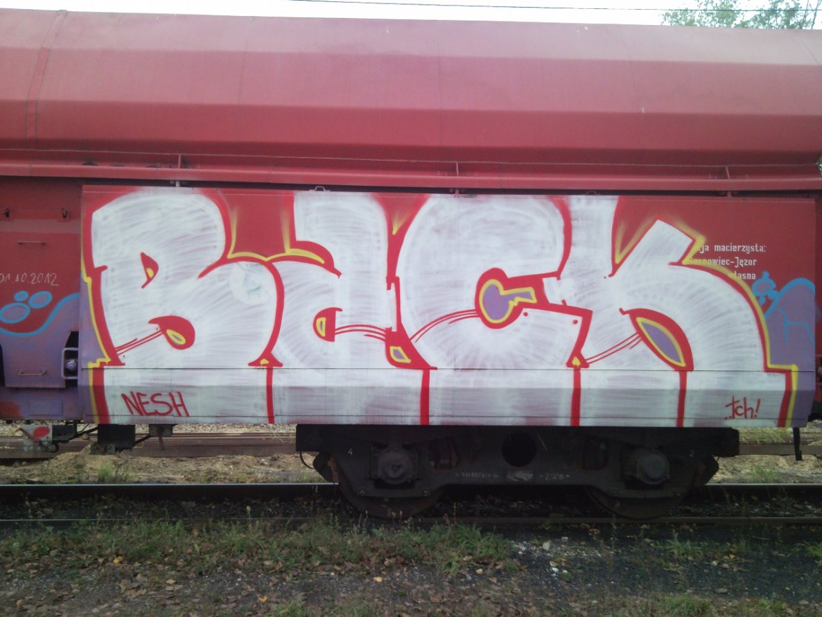 Graffiti Train - Photo by ABCmaniac - back