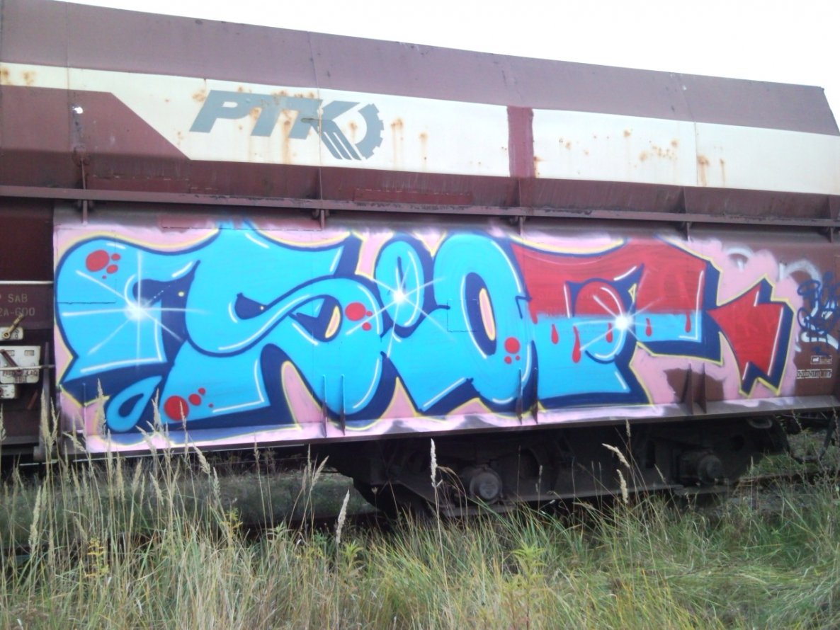 Graffiti Train - Photo by ABCmaniac - fois