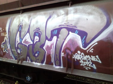 Graffiti Train - Photo by ABCmaniac - g3t